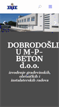 Mobile Screenshot of m-p-beton.hr
